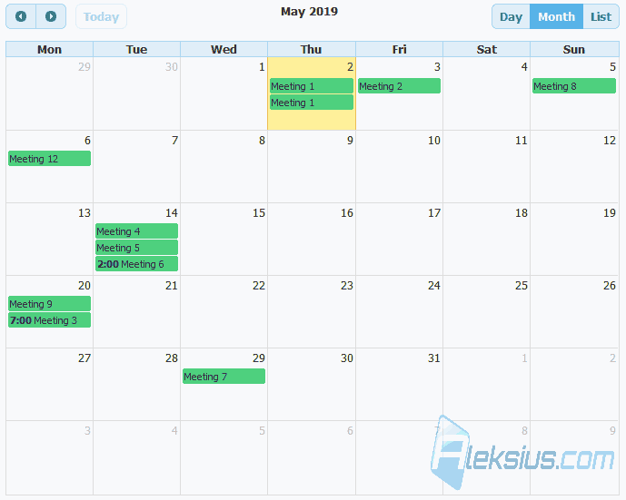 Full Calendar (2)