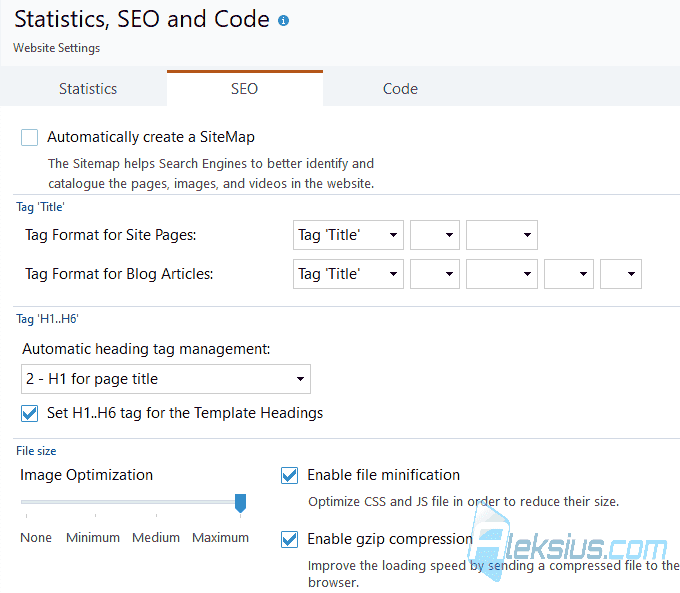 Speed optimization tools