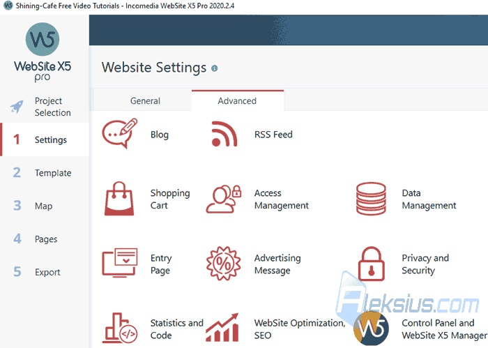Settings - Advanced