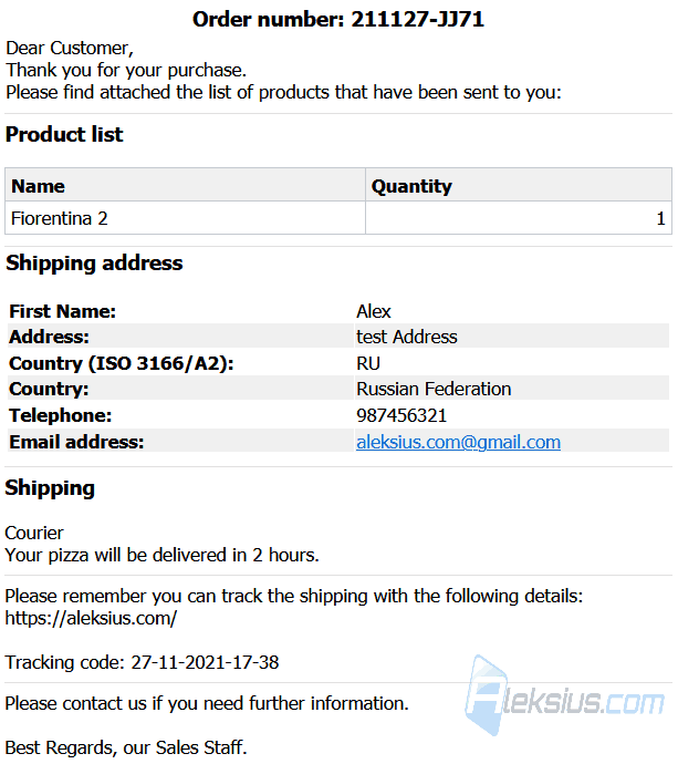 Shipment Tracking