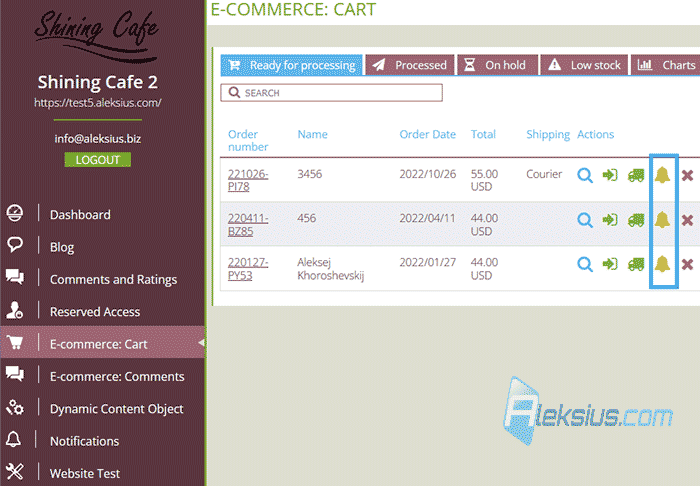 Payment reminders