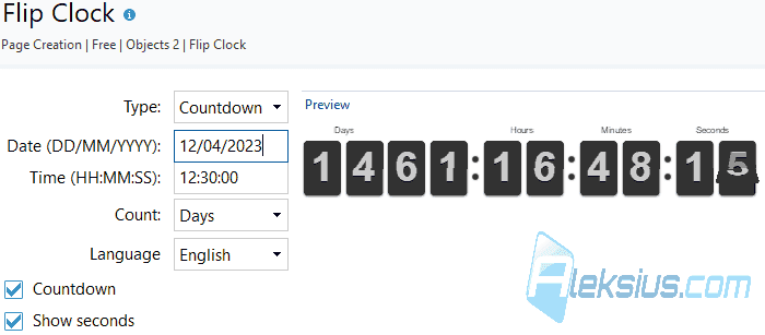Flip Clock