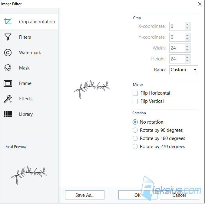 Website X5 Image Editor