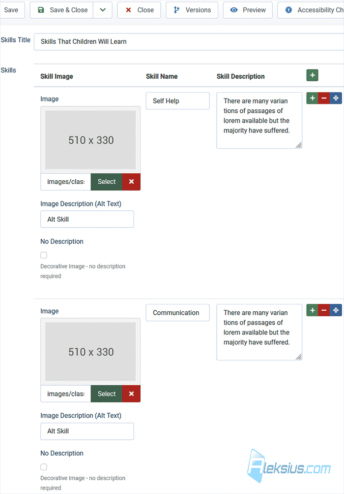 Joomla сustom fields