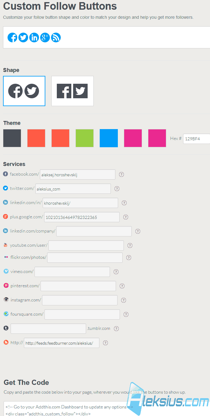 Costom Follow Tools