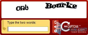 reCAPTCHA reCAPTCHA