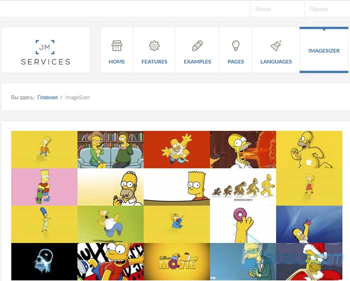 Увеличение картинок Joomla