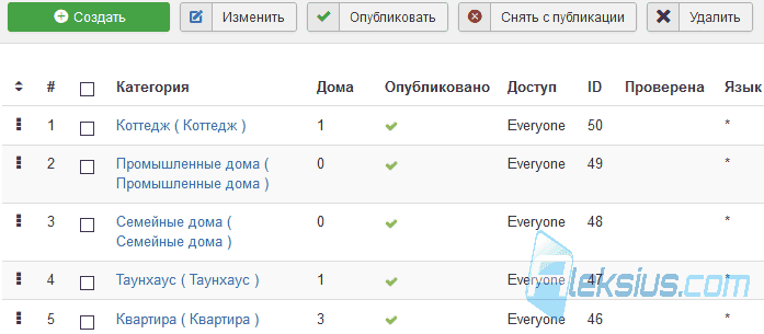 Категории Real Estate Manager