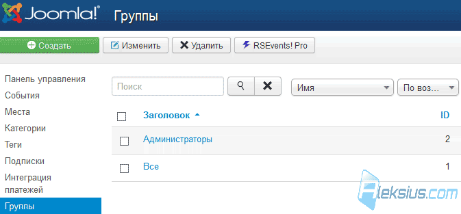 Группы
