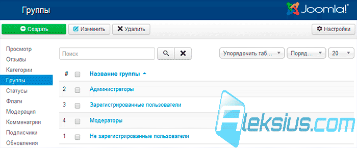 Группы