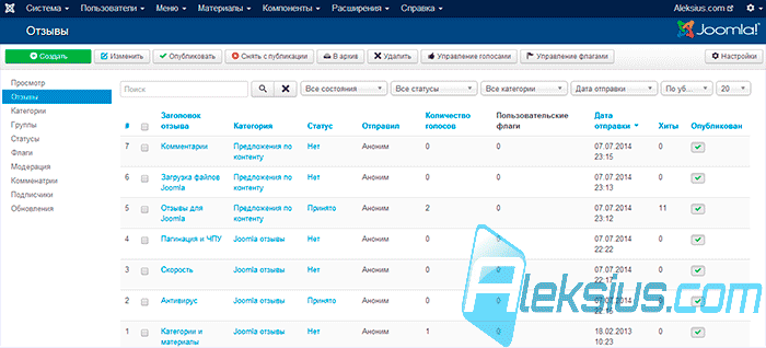 Joomla отзывы