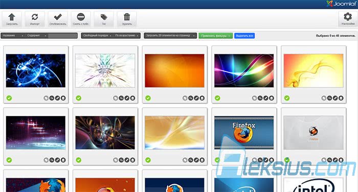 Галерея Joomla