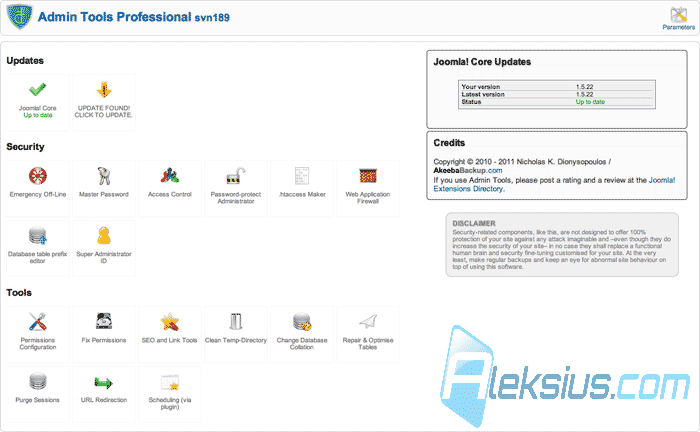 Плагины защиты Joomla: Admin Tools, jSecure, RSFirewall