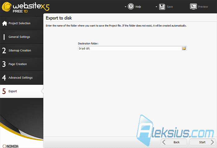 Incomedia WebSite X5